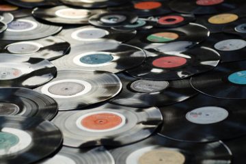 Loads, (lots,) very, very, many records, laid out, side by side.