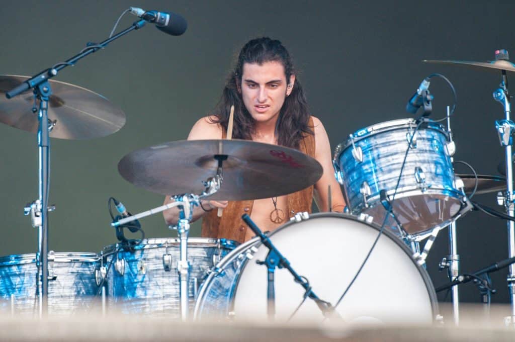 Dan Wagner, drummer for Greta Van Fleet.