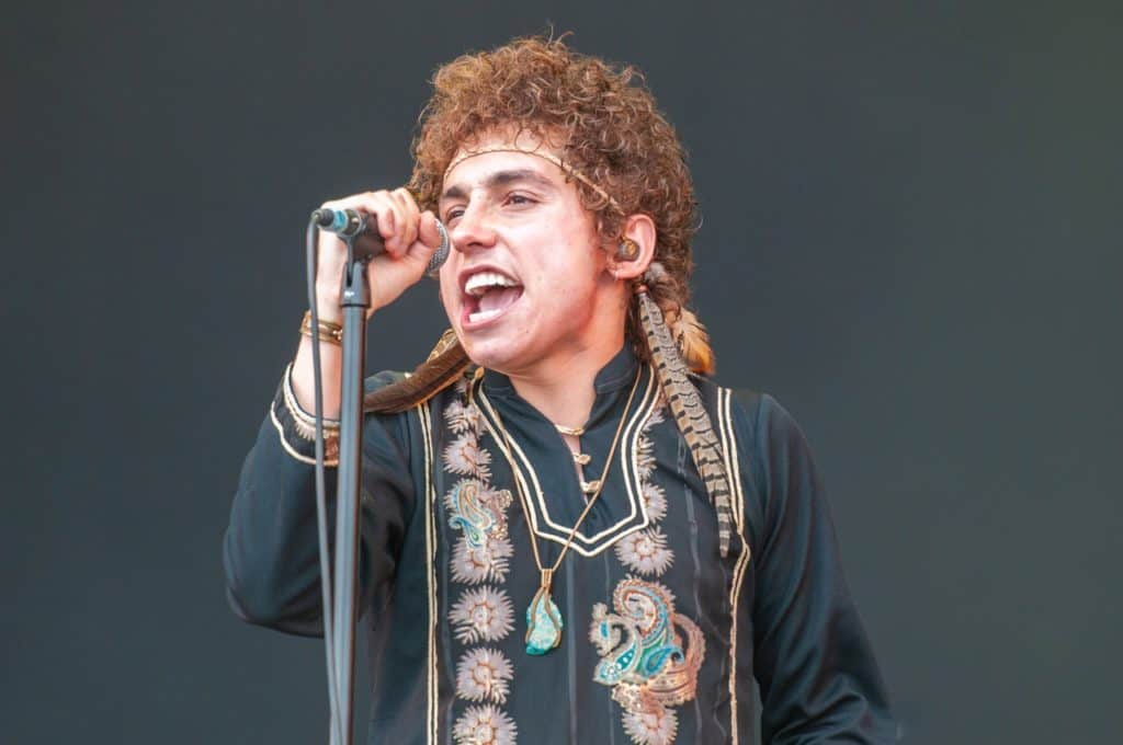 Josh Kiszka, singer for Greta Van Fleet.