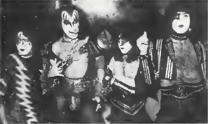 The band KISS 1982. Early years.