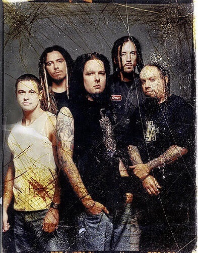 All the band members of the famous and popular group, Korn. Photo courtesy of alacoolb from flickr.com