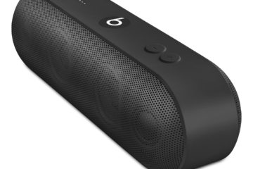 Beats Pill bluetooth speaker turned sideways