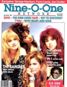 The Bangles on front cover of magazine photo courtesy of Jldickerson from commons.m.wikimedia.org